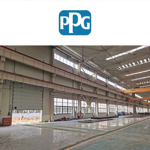 PPG公司安装保温提升门