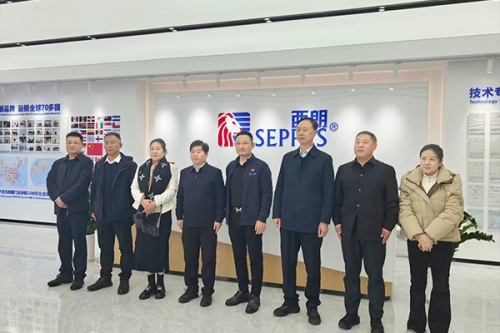 襄城县领导一行走访西朗门业，共话工业升级与发展新机遇