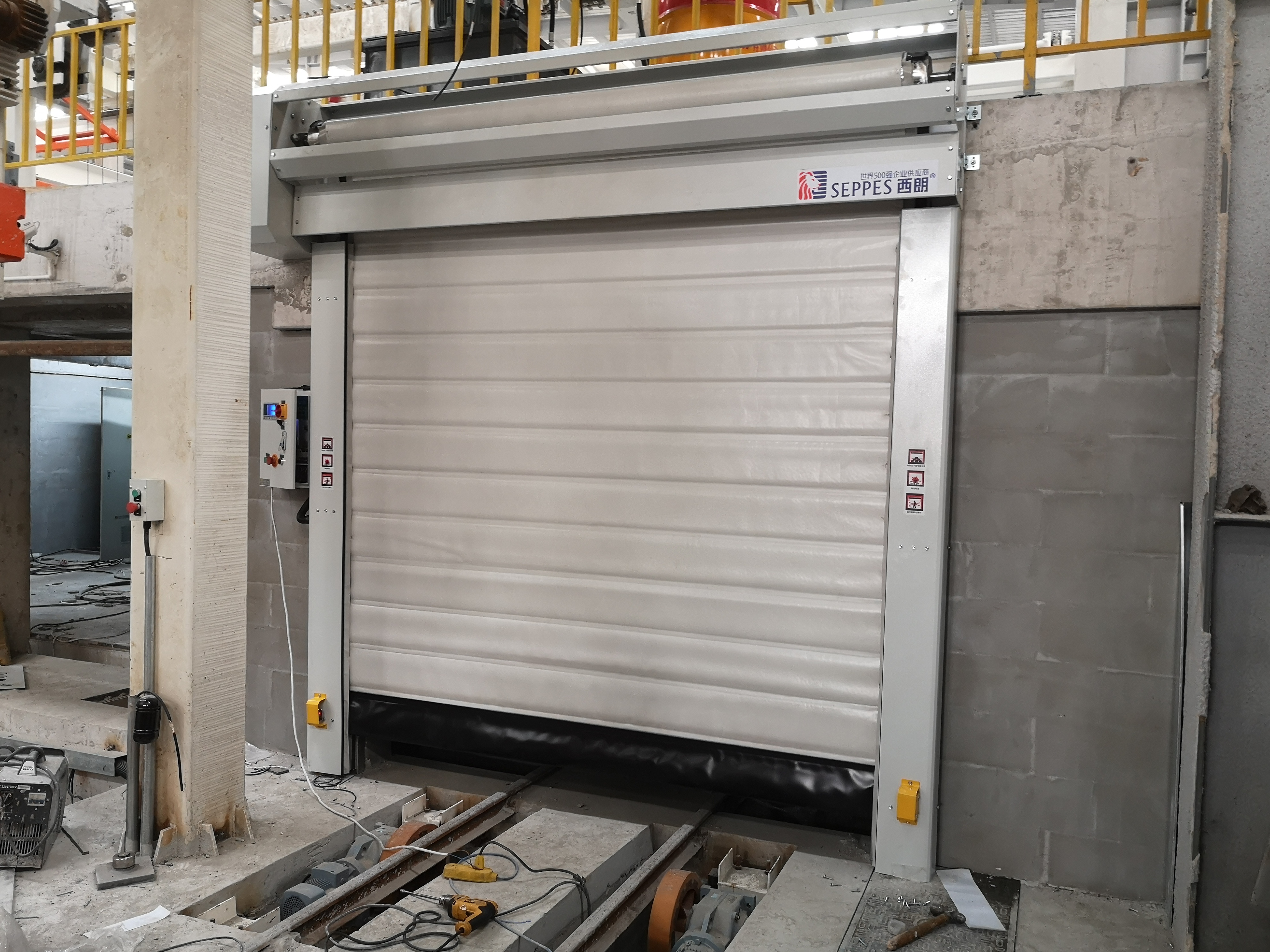 电子制造保温快速门