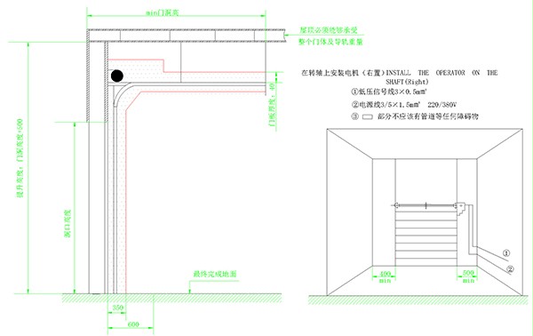 钢制保温提升门