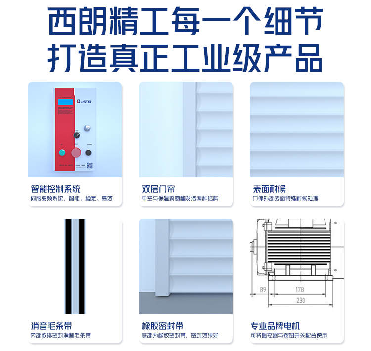 工业保温卷帘门