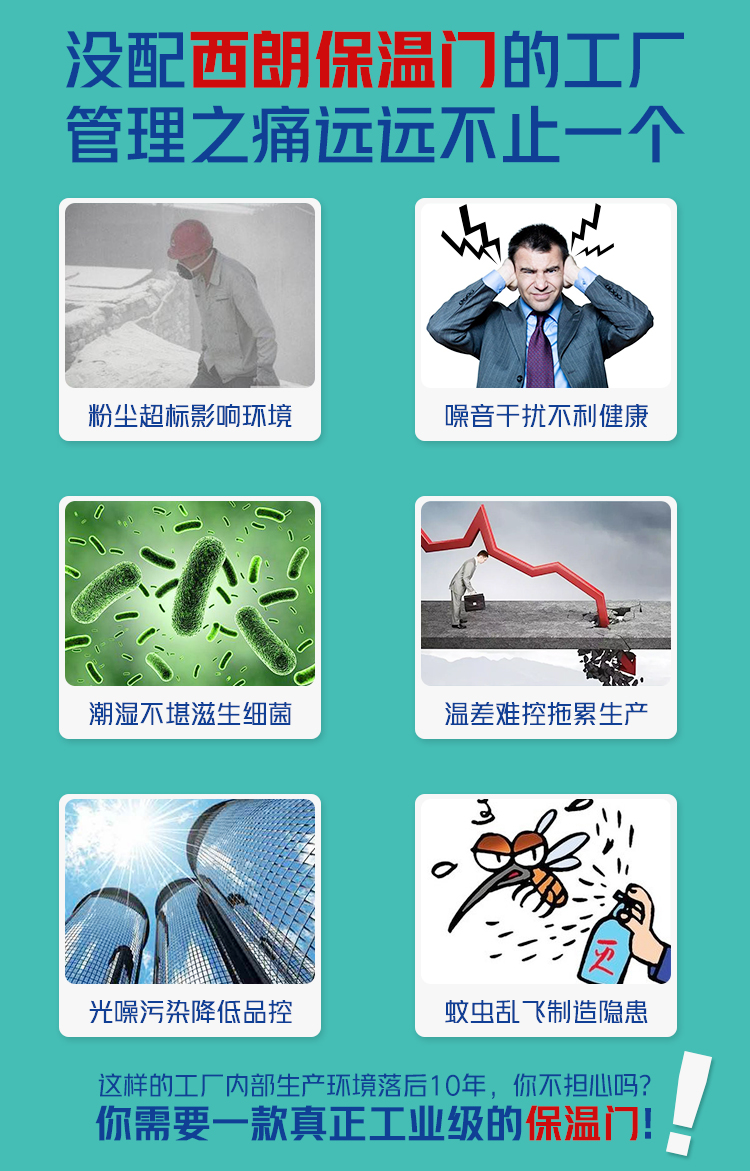 车间保温门
