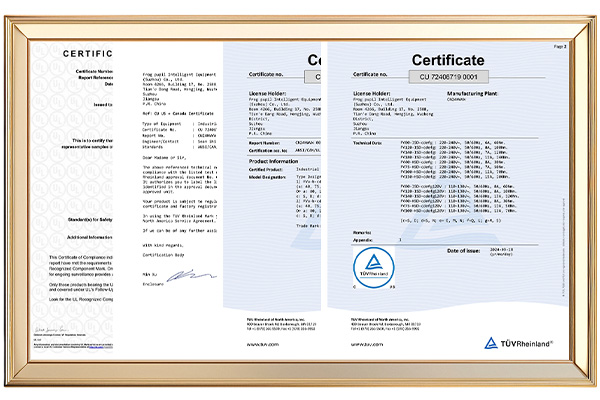 西朗门业拥有CE,UL等国际认证 西朗门业拥有CE,UL等国际认证