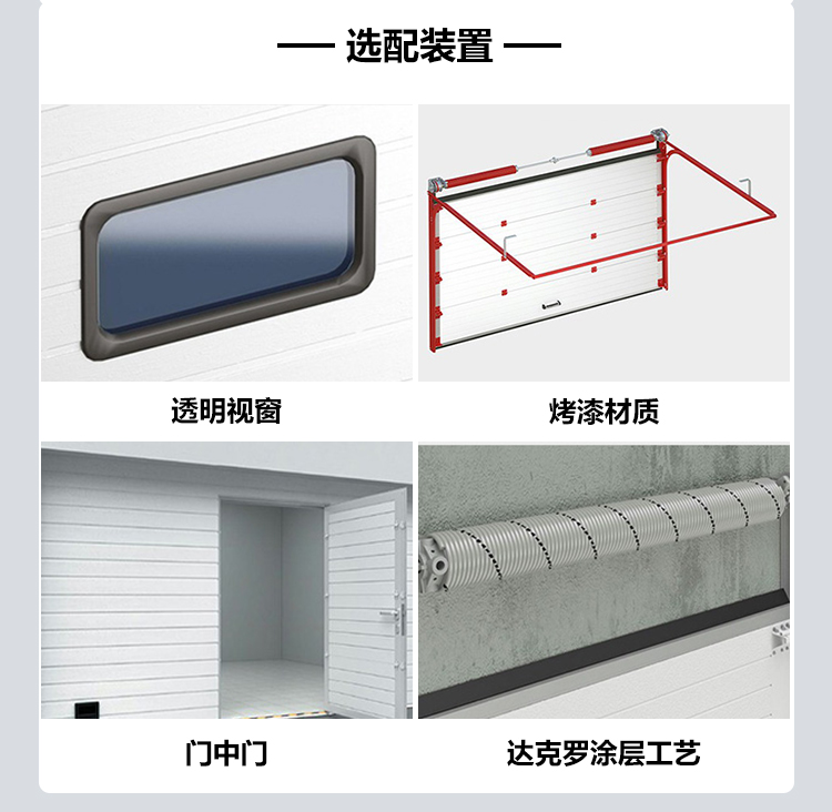 电动滑升门选配装置图片