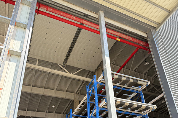 西朗12米转弯提升门图片