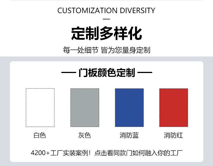 钢质提升保温门